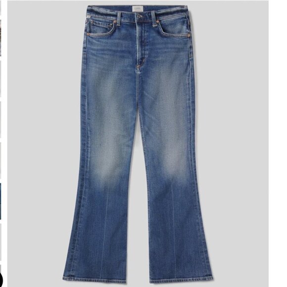 CITIZENS OF HUMANITY Lilah High Rise Bootcut Flare Blue Jeans Size 32 FLAW - Picture 15 of 15